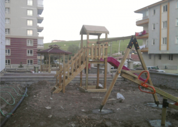 Tek Kuleli Ahşap Çocuk Parkı AGÇP 01