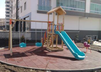 Tek Kuleli Ahşap Çocuk Parkı AGÇP 03